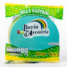 ARCOIRIS OBLEA RASPADA